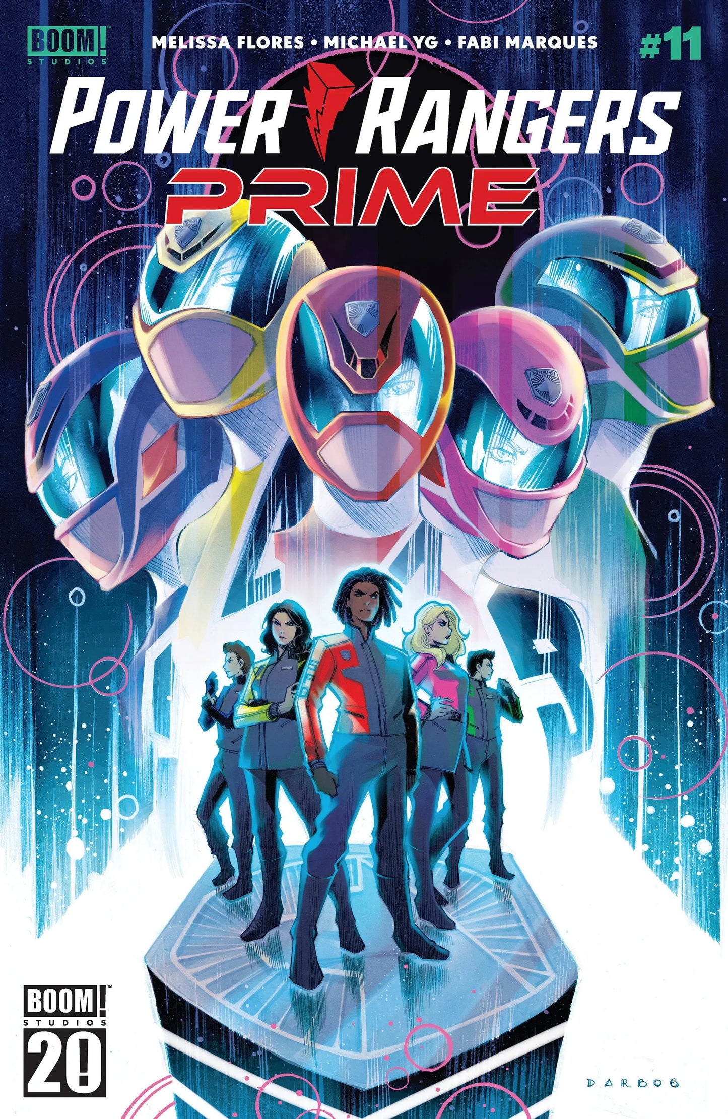 Power Rangers Prime #11 B Variant (Dressed, Darboe) Boom Entertainment