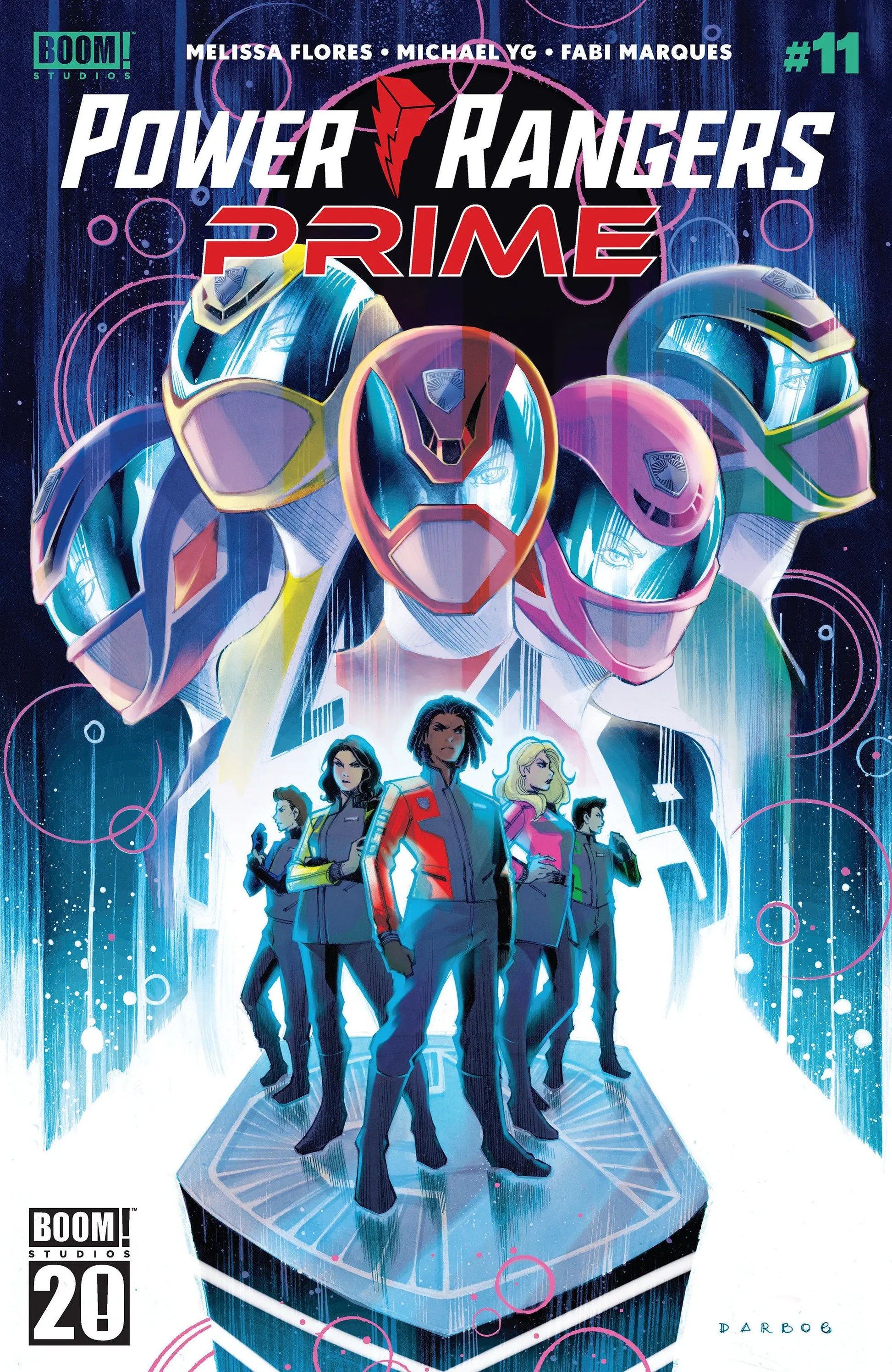Power Rangers Prime #11 B Variant (Dressed, Darboe) Boom Entertainment