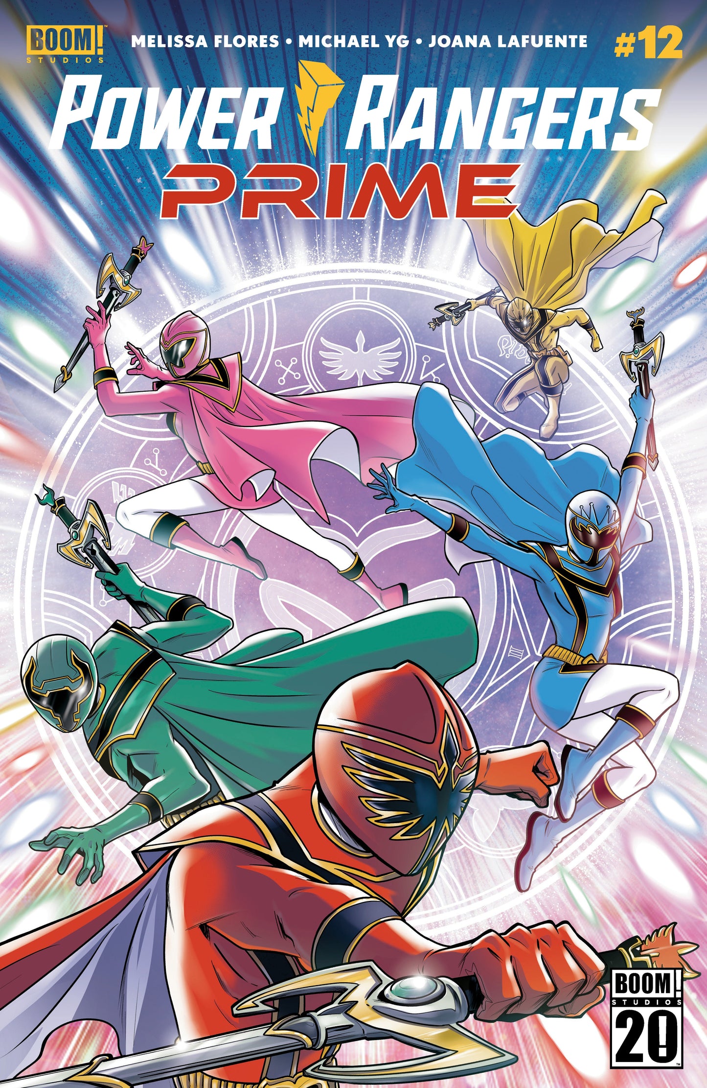 Power Rangers Prime #12 B Variant (Dressed, Di Gianfelice) Boom Entertainment