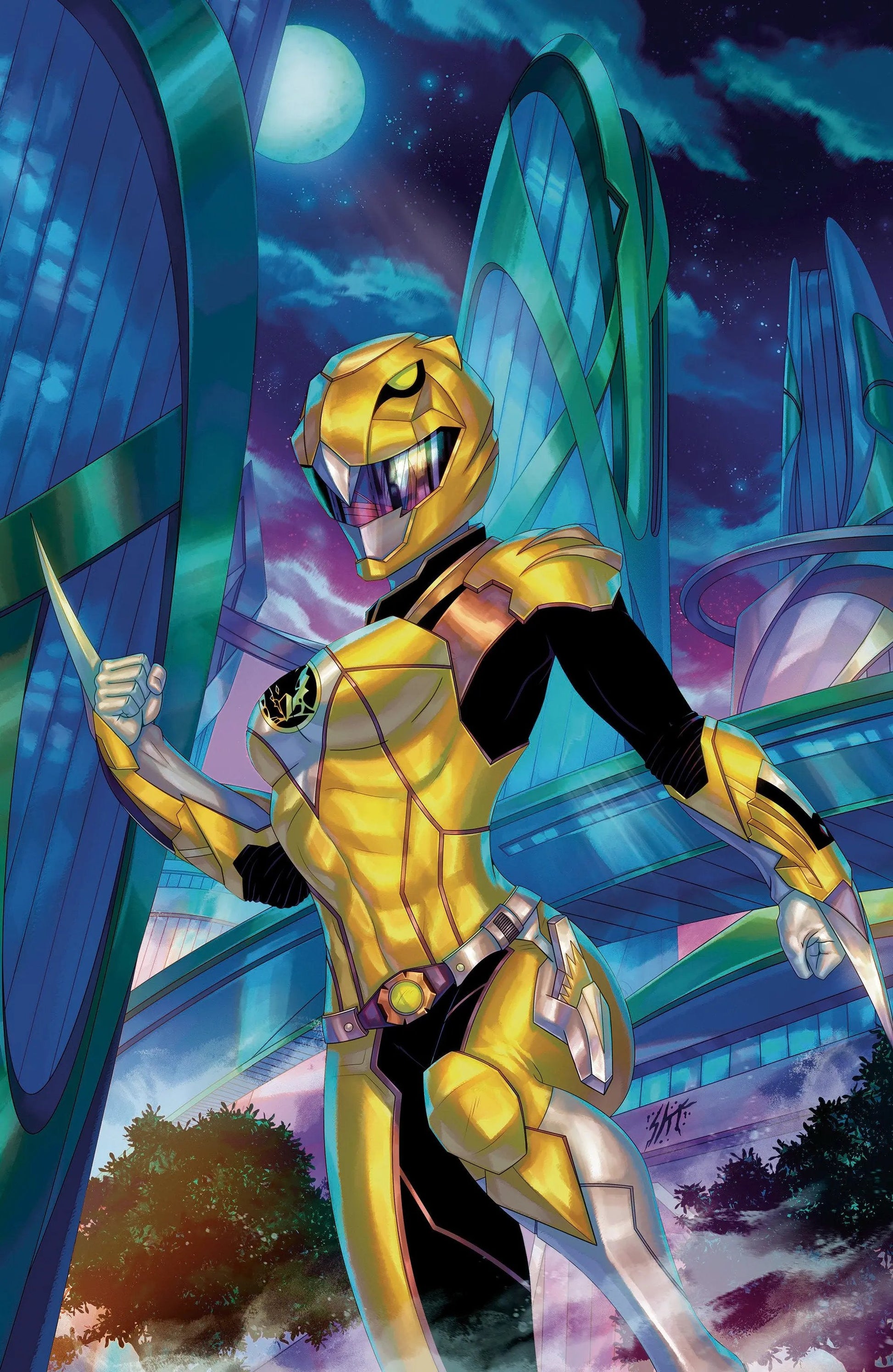 Power Rangers Prime #13 D 1:10 INCV (Full Art, Ellis) Boom Entertainment