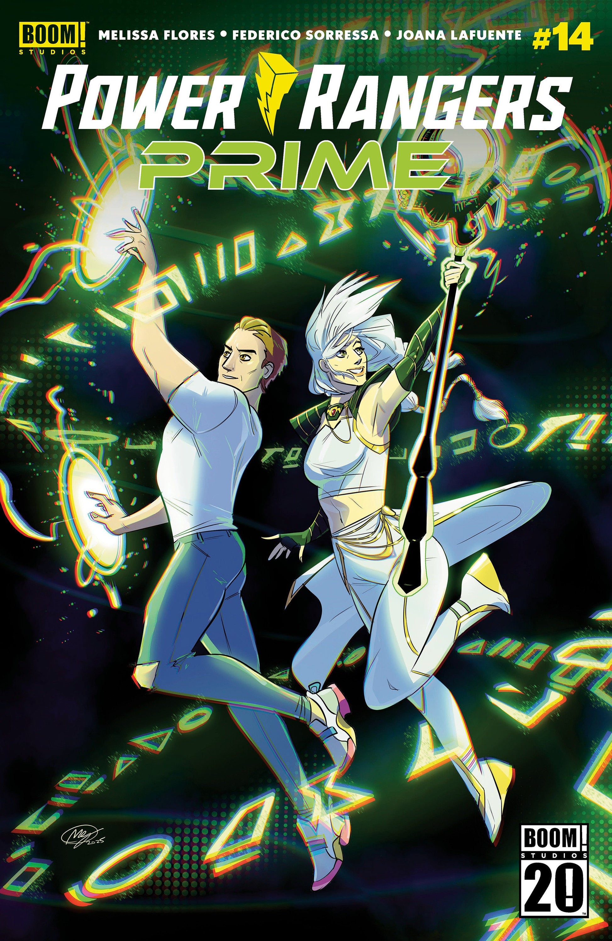 Power Rangers Prime #14 B Variant (Dressed, Huang) Boom Entertainment