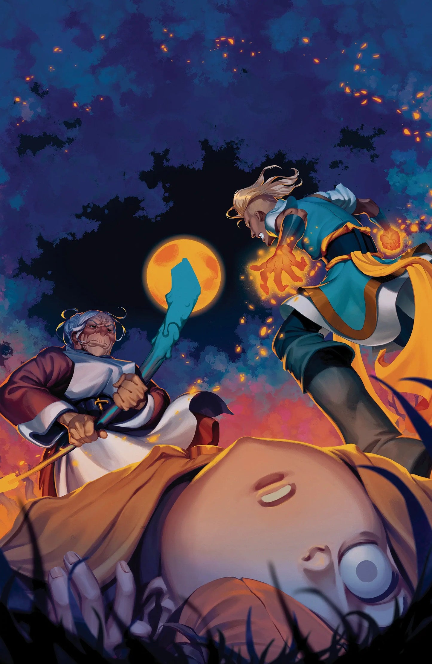 The Last Witch: Blood & Betrayal #3 D Unlimited Variant (Full Art, Glass) Boom Entertainment