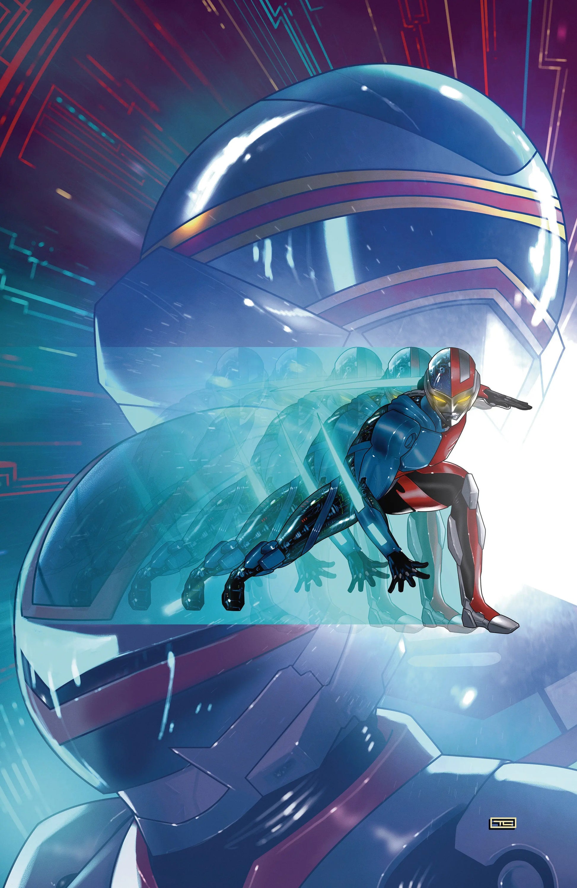 VR Troopers #3 C Variant (Full Art, Foil, Clarke) Boom Entertainment