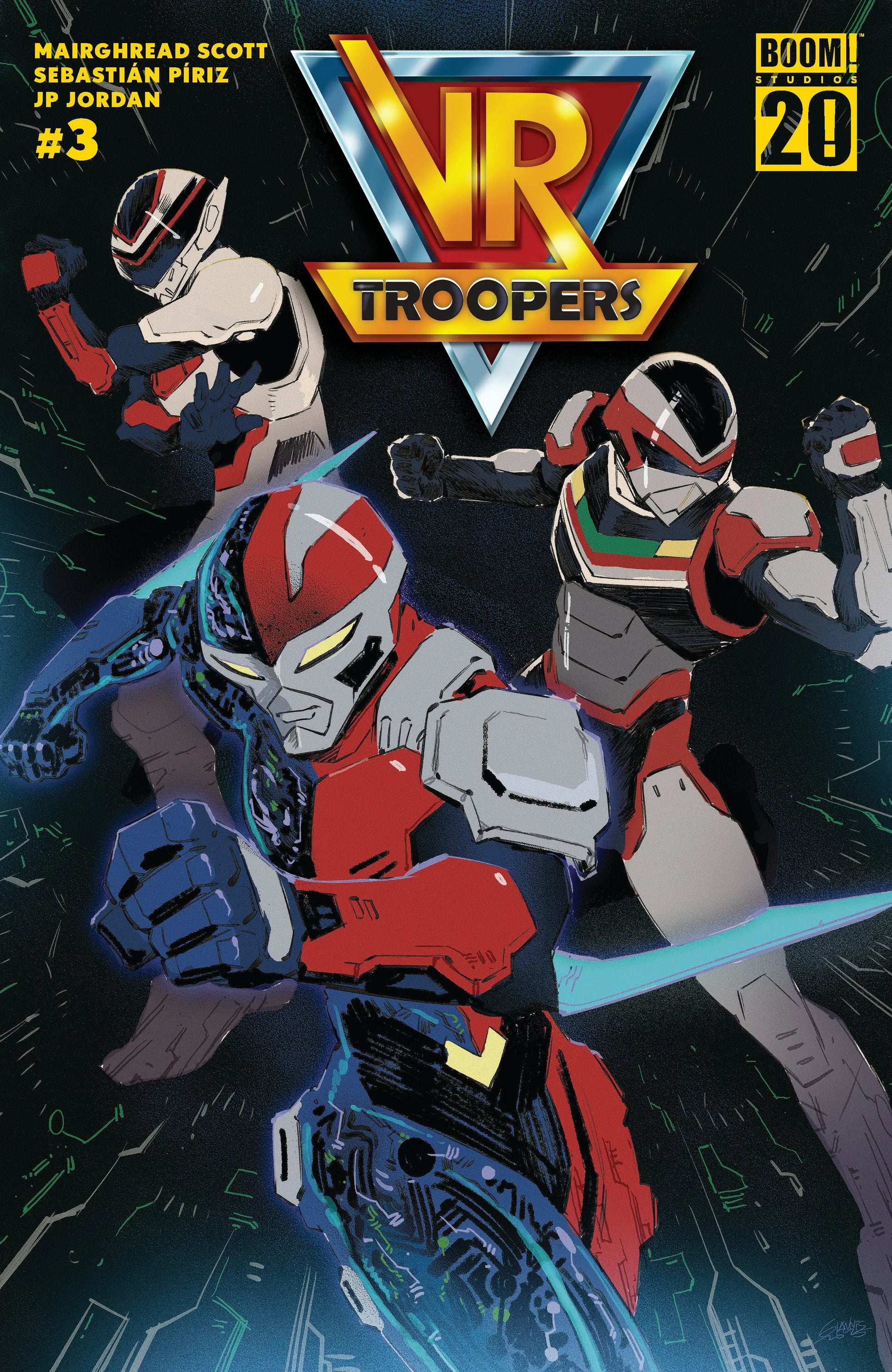 VR Troopers #3 G 1:75 INCENTIVE (Full Art, Di Nicuolo) Boom Entertainment