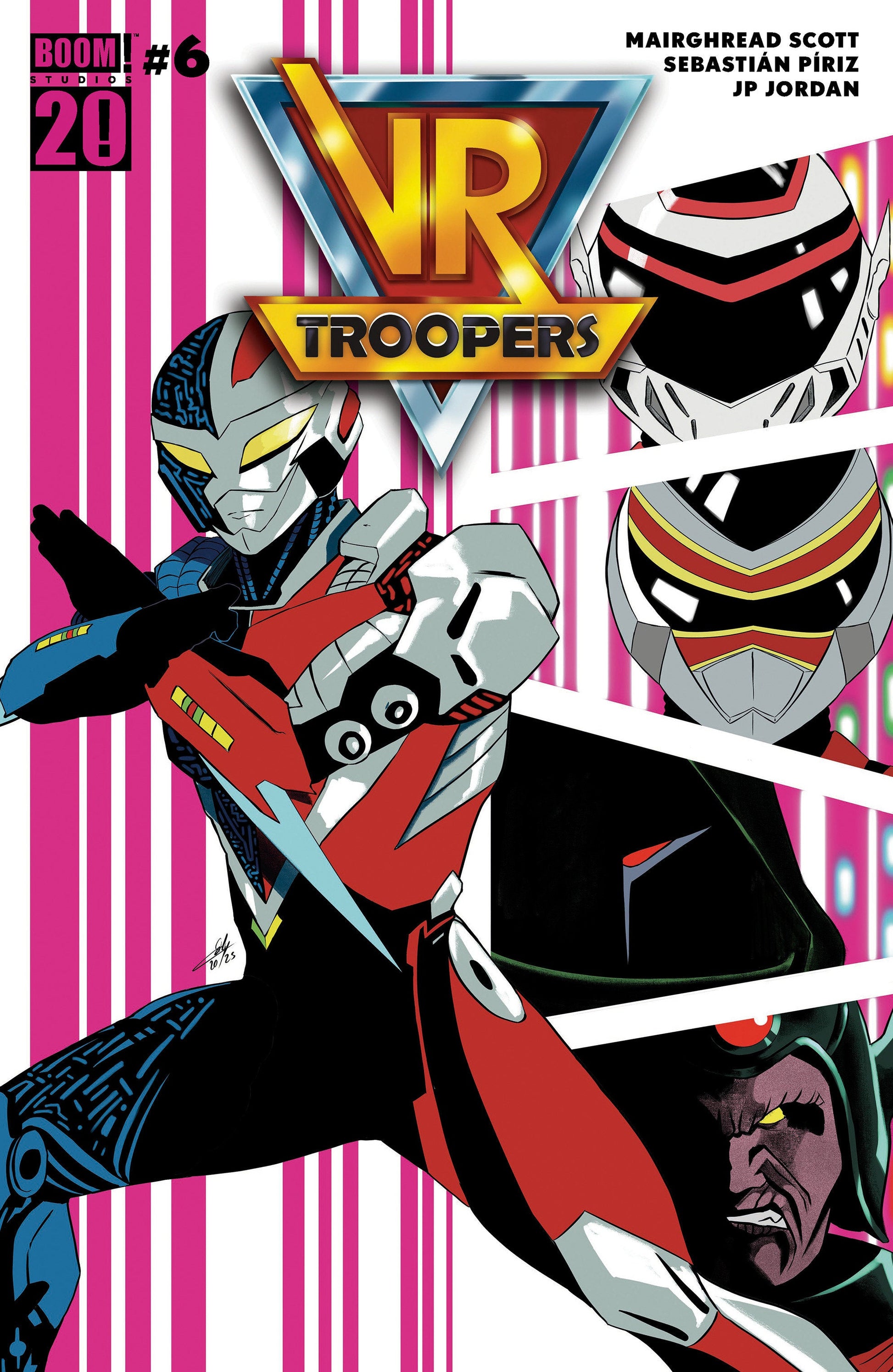 VR Troopers #6 B Variant (Dressed, Lockheart) Boom Entertainment