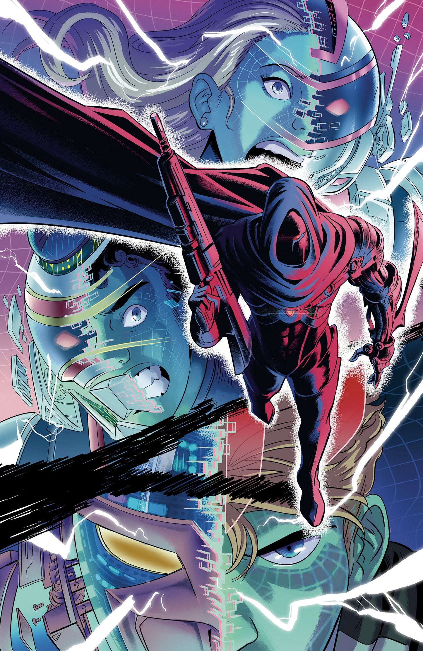 VR Troopers #6 E 1:25 INCV (Full Art, Johnson) Boom Entertainment