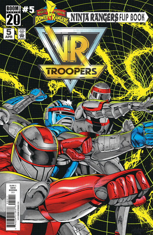 VR Troopers/Power Rangers Flipbook Facsimile Edition #5 A Main (Dressed, Smith & McKenna) Boom Entertainment