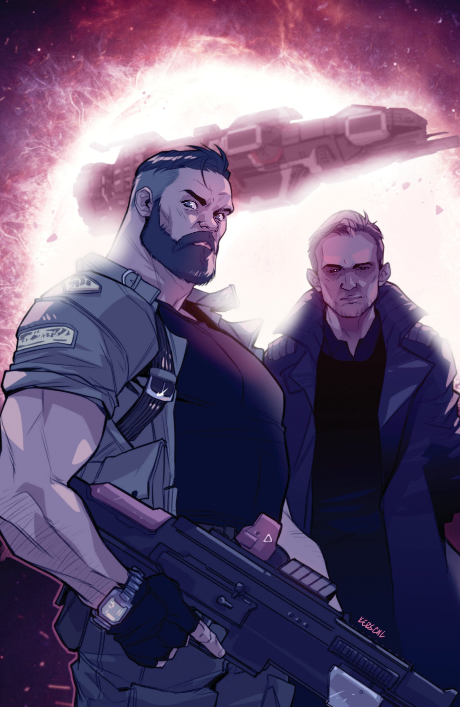 The Expanse: A Little Death #4 B Variant (Dressed, Kerschel) Boom Entertainment