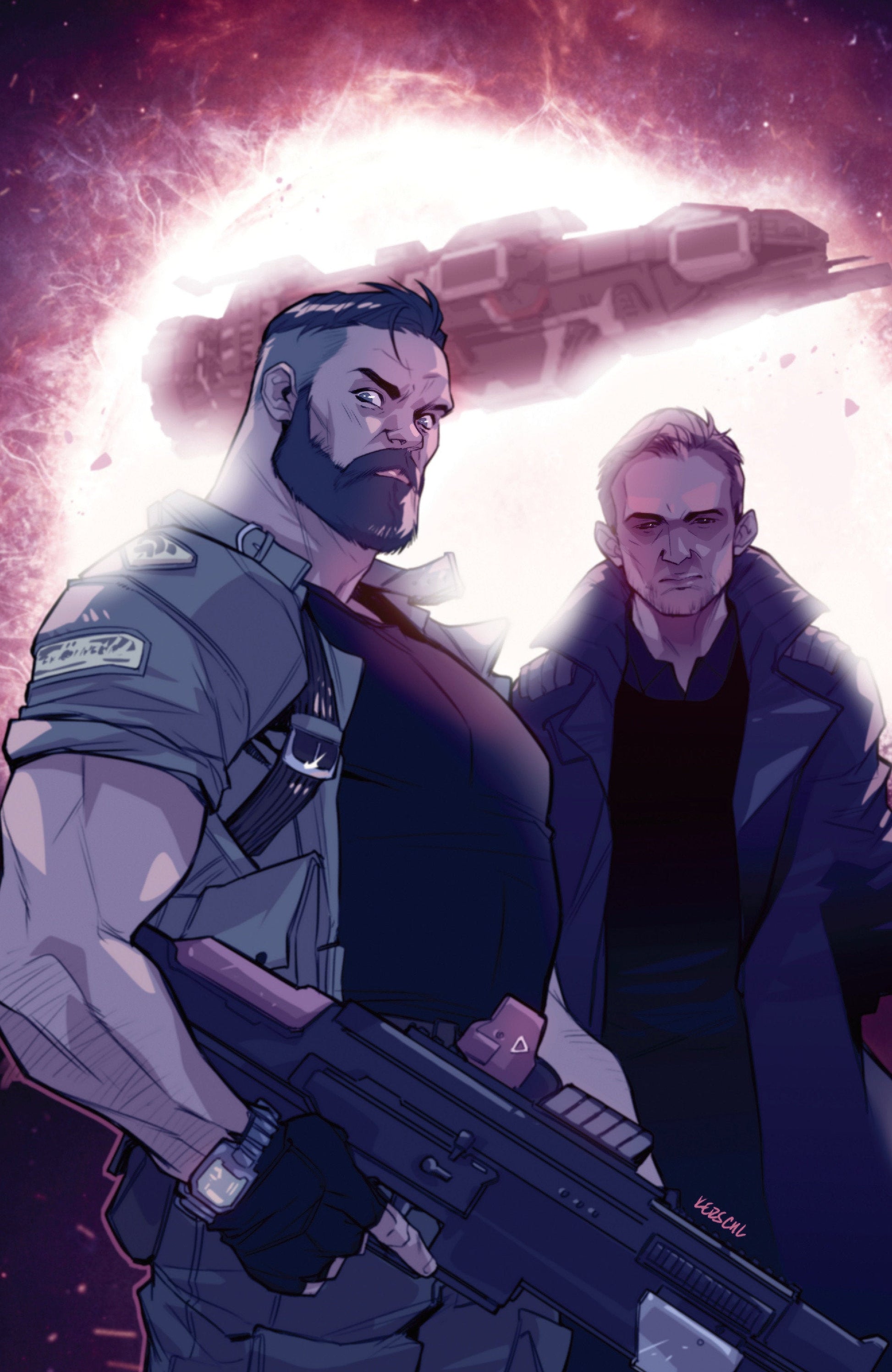 The Expanse: A Little Death #4 E Unlimited Variant (Full Art, Kerschel) Boom Entertainment