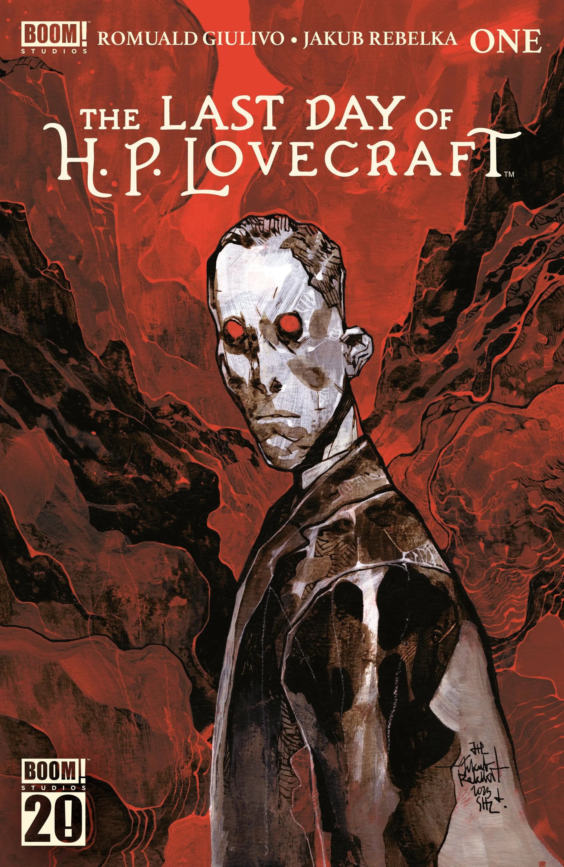 The Last Day of H.P. Lovecraft #1 A Main (Dressed, Rebelka) Boom Entertainment