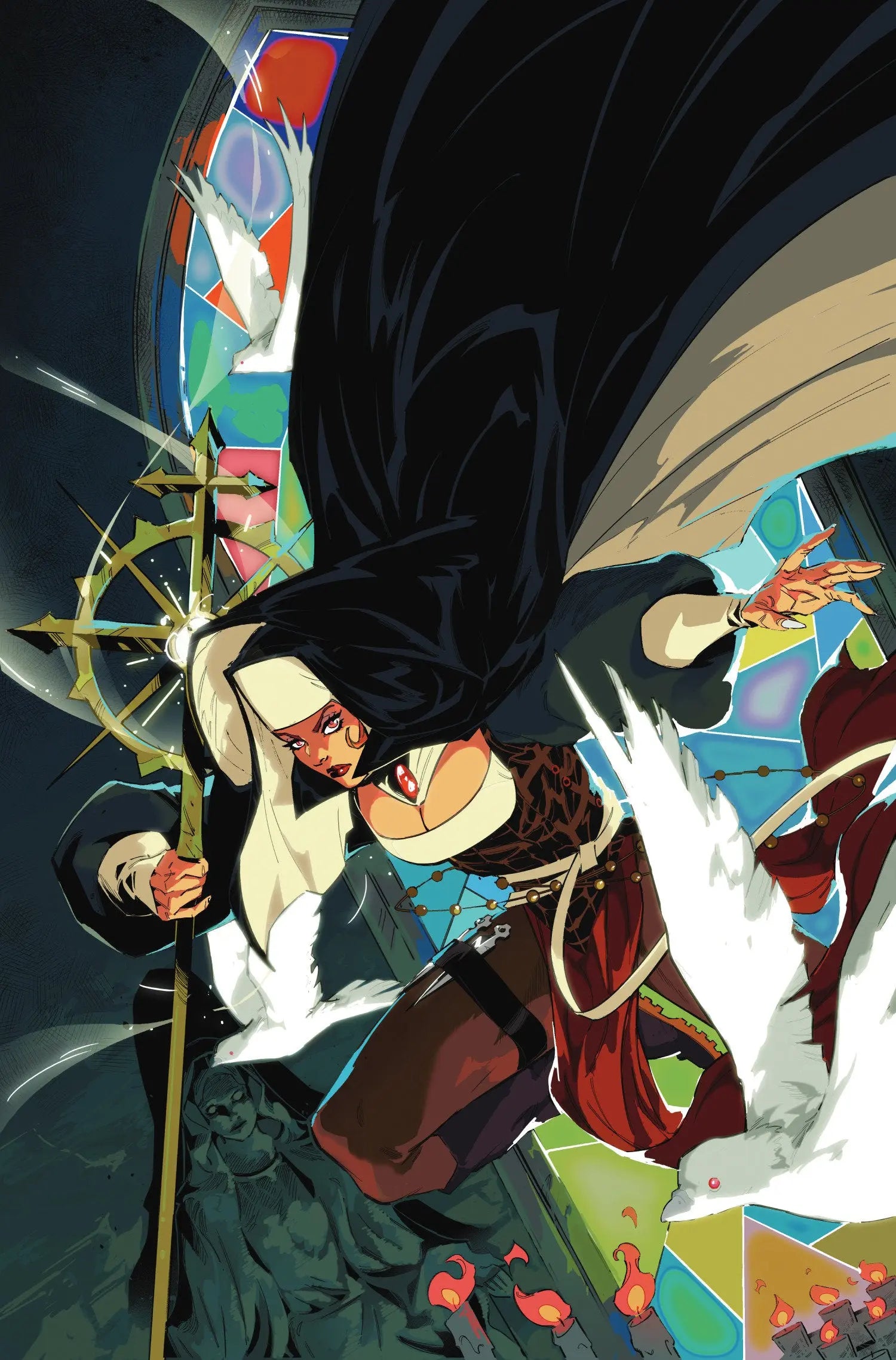 Marian Heretic #1 A Main (Dressed, Jaro) Boom Entertainment