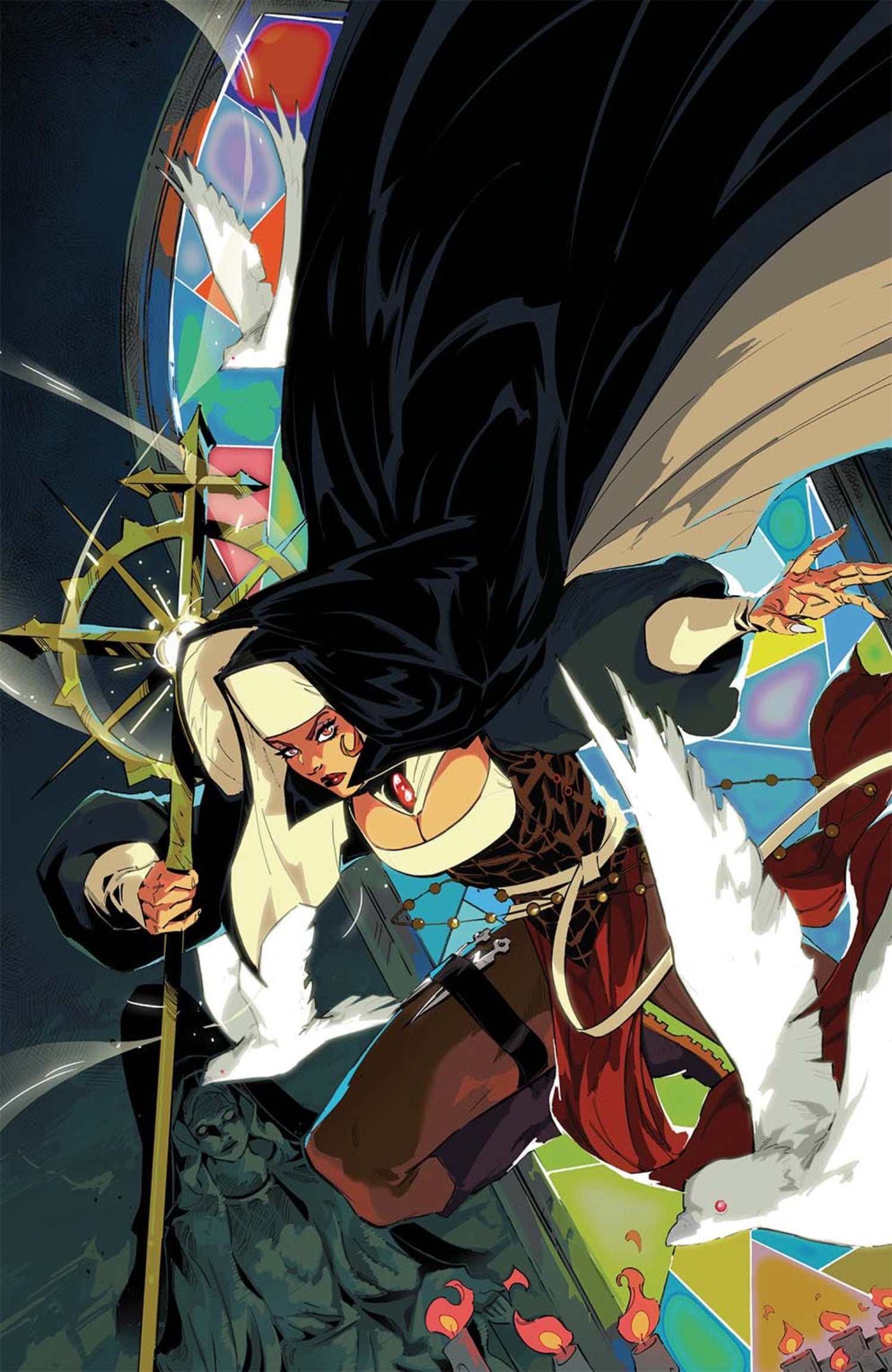 Marian Heretic #1 ZC 1:10 INCENTIVE 2nd Printing (Full Art, Foil Stamp, Jaro) Boom Entertainment