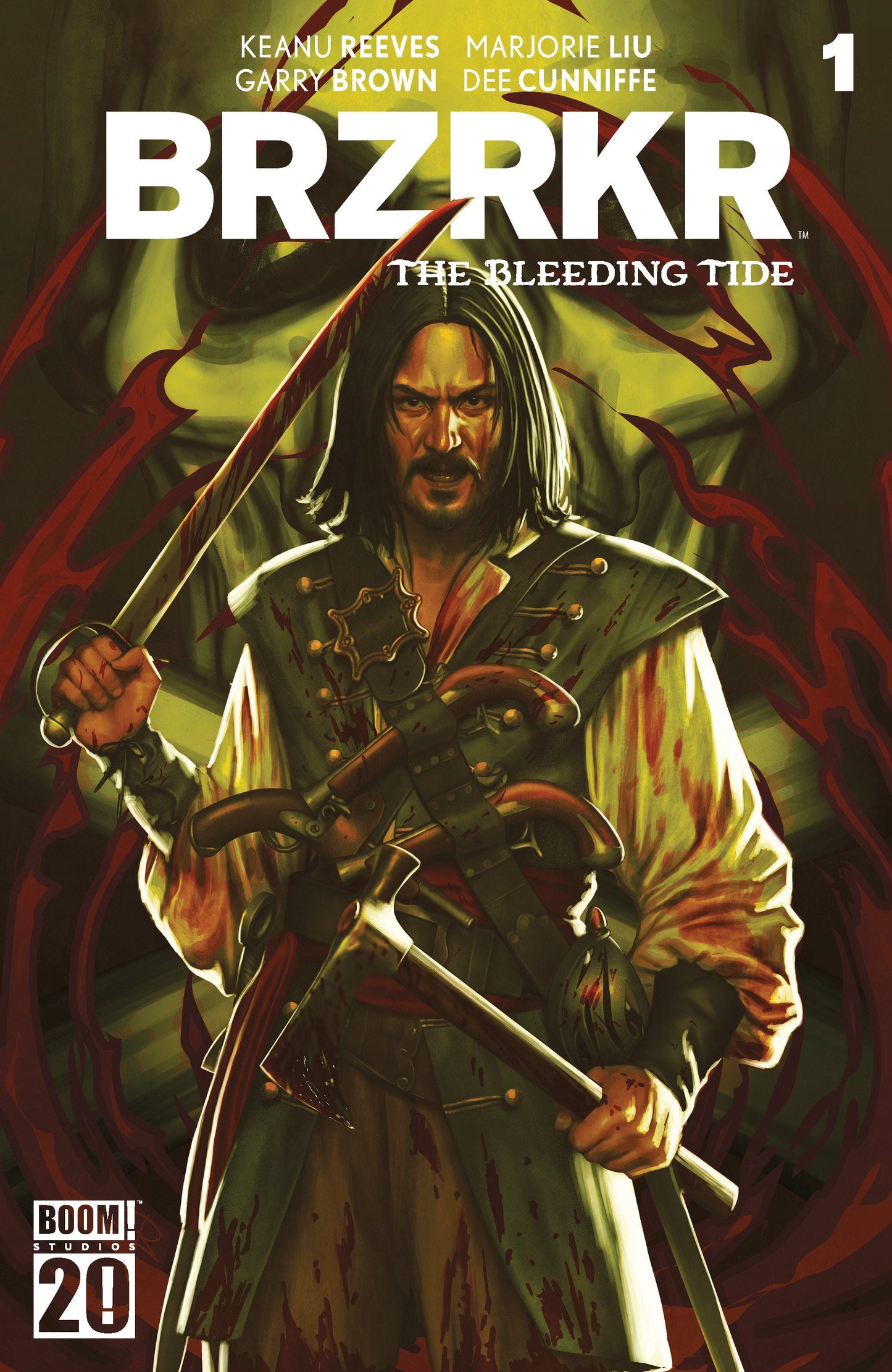 BRZRKR: The Bleeding Tide #1 B Variant (Dressed, Puebla) Boom Entertainment