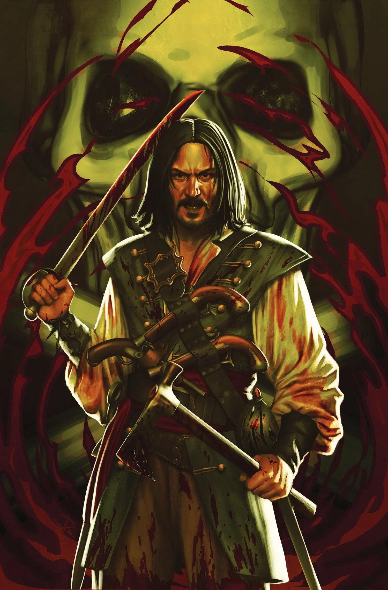 BRZRKR: The Bleeding Tide #1 F 1:10 INCV (Full Art, Puebla) Boom Entertainment