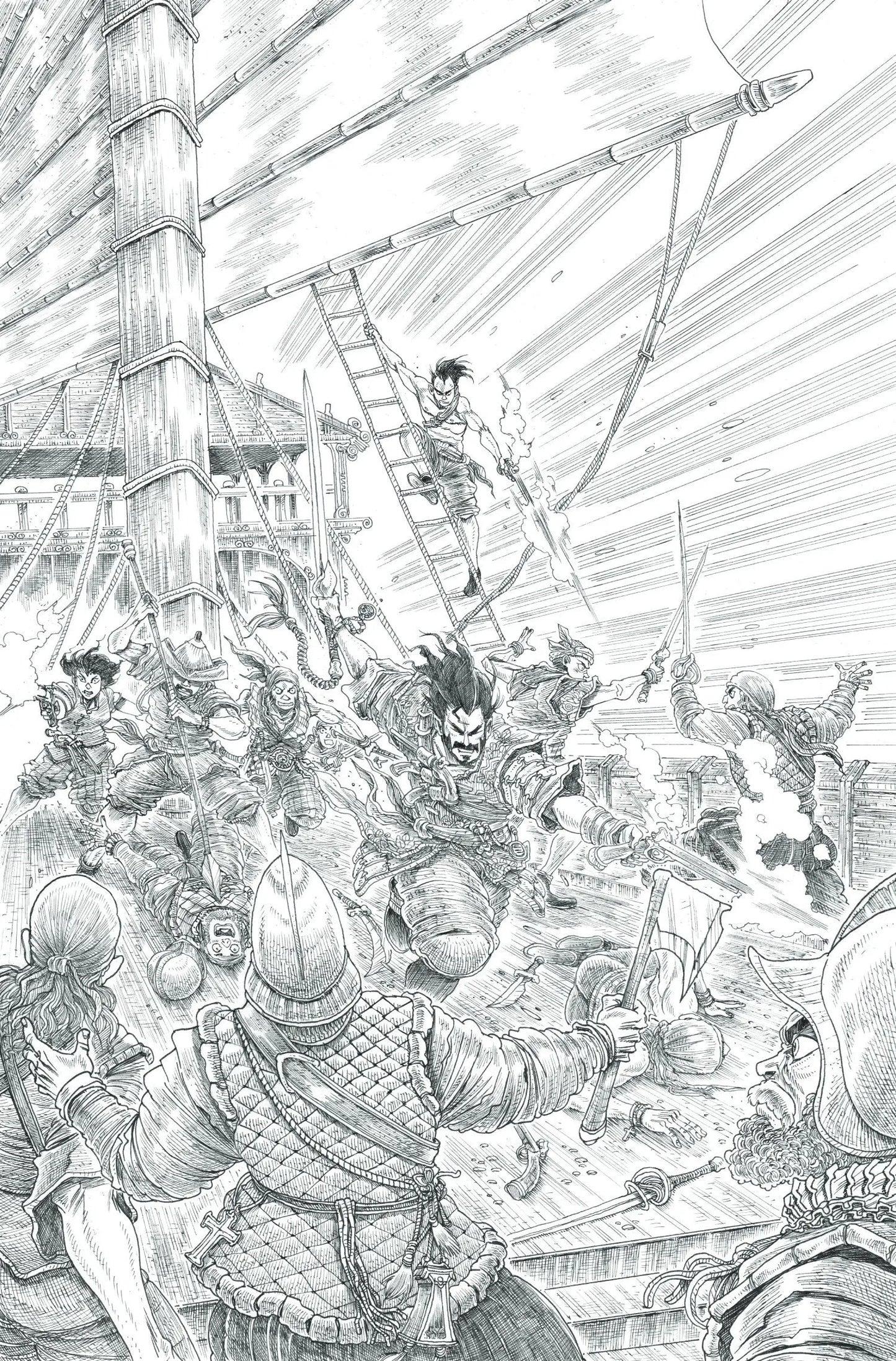 BRZRKR: The Bleeding Tide #1 H 1:25 INCV (Full Art, Stokoe) Boom Entertainment