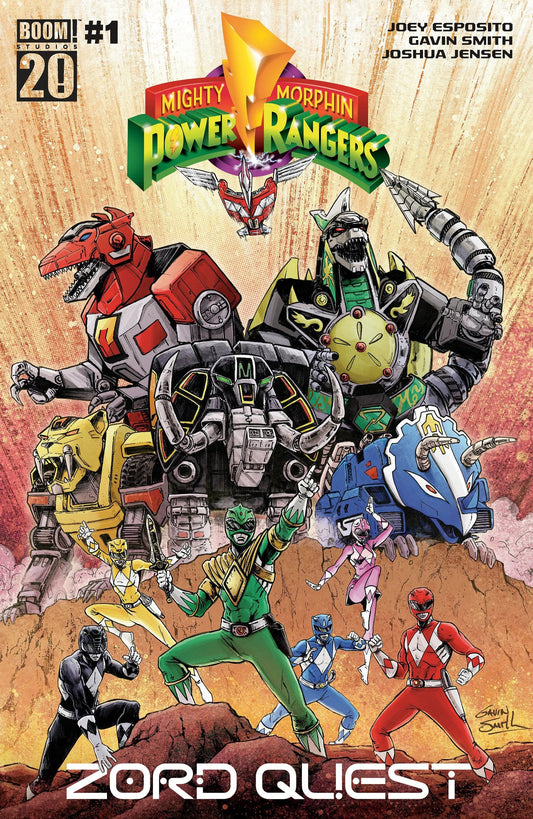 Mighty Morphin Power Rangers: Zord Quest #1 A Main (Dressed, Smith) Boom Entertainment