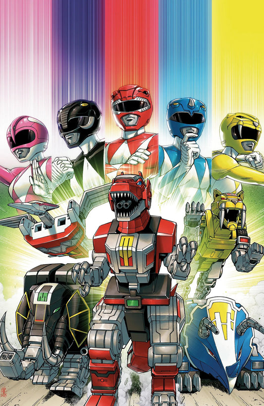 Mighty Morphin Power Rangers: Zord Quest #1 F Unlimited Variant (Full Art, Coller) Boom Entertainment