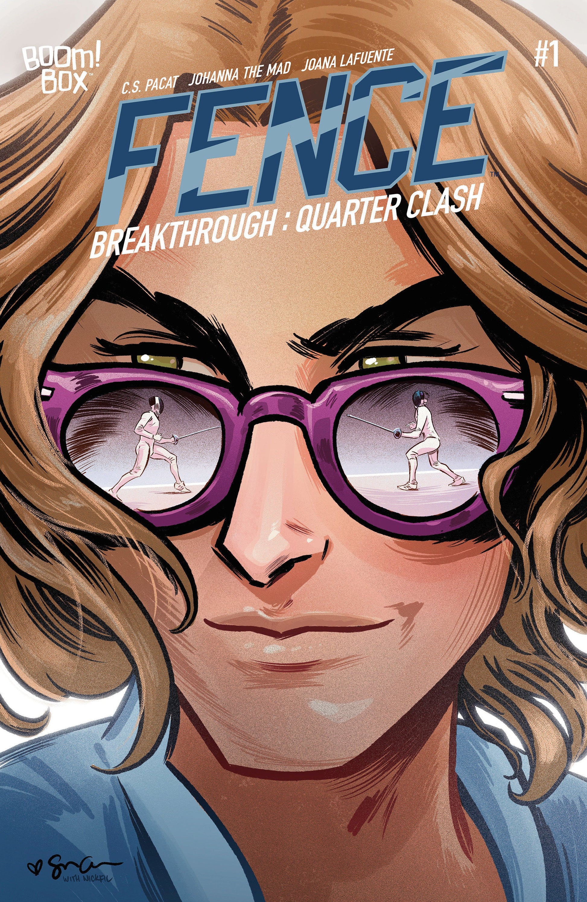 Fence Breakthrough: Quarter Clash #1 B Variant (Dressed, Grace) Boom Entertainment