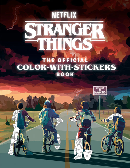 Stranger Things: The Official Color-with-Stickers Book Random House Worlds