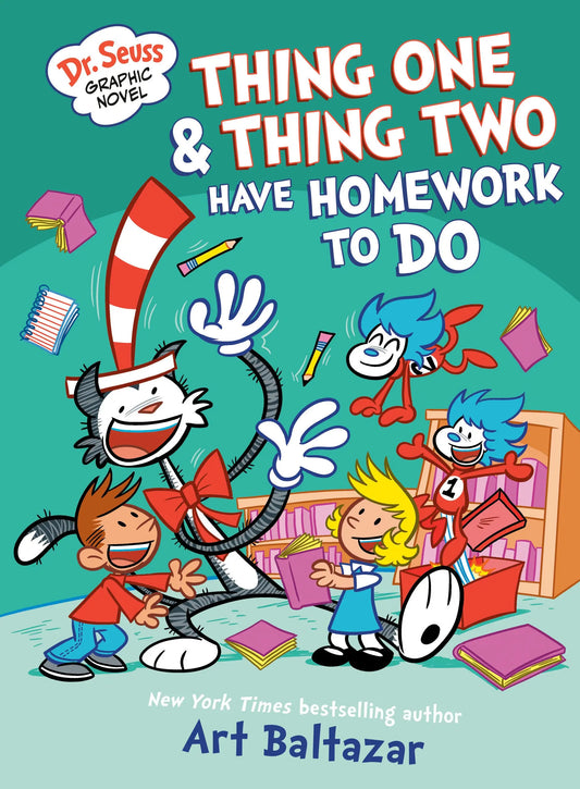 Dr. Seuss Graphic Novel: Thing One and Thing Two Have Homework to Do Random House Children's Books