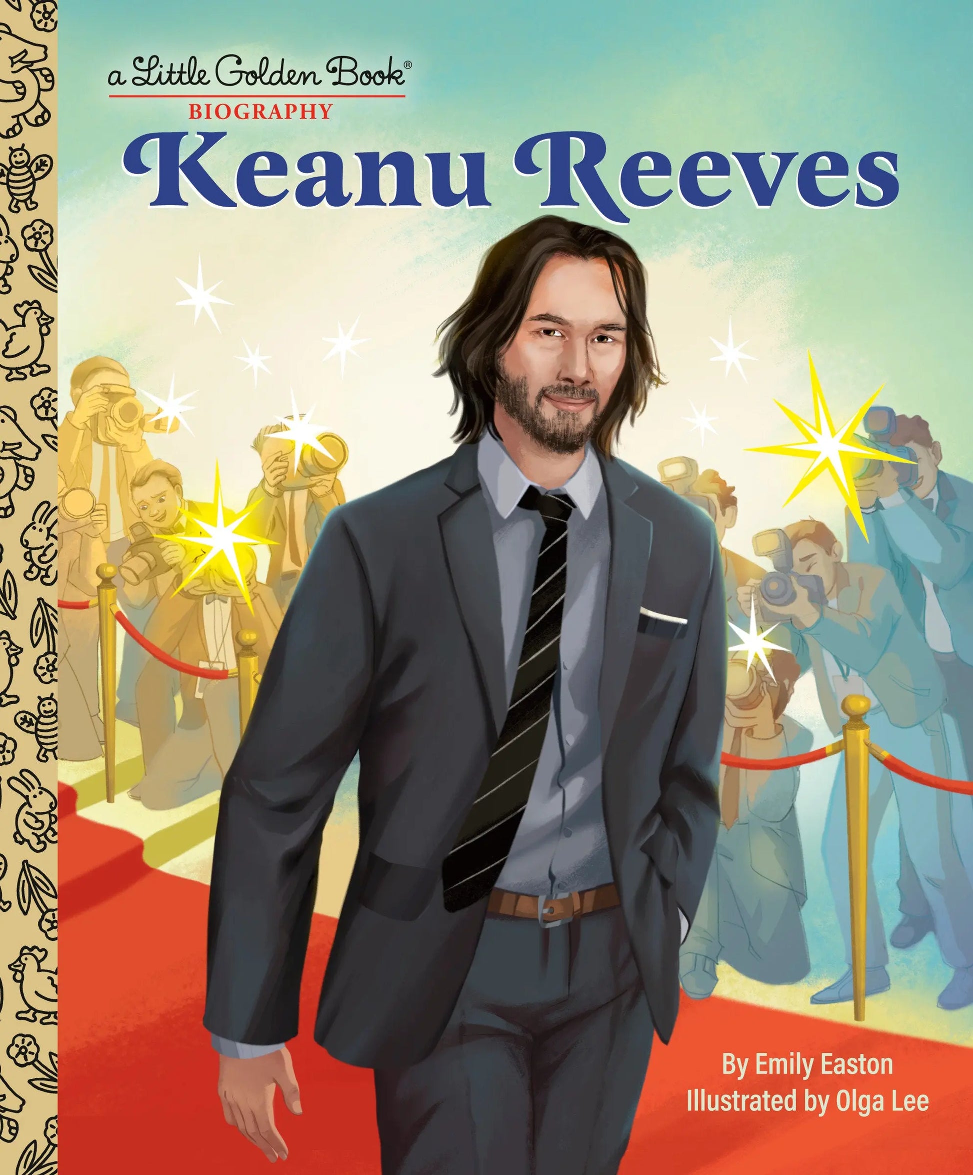 Keanu Reeves: A Little Golden Book Biography Random House Children's Books