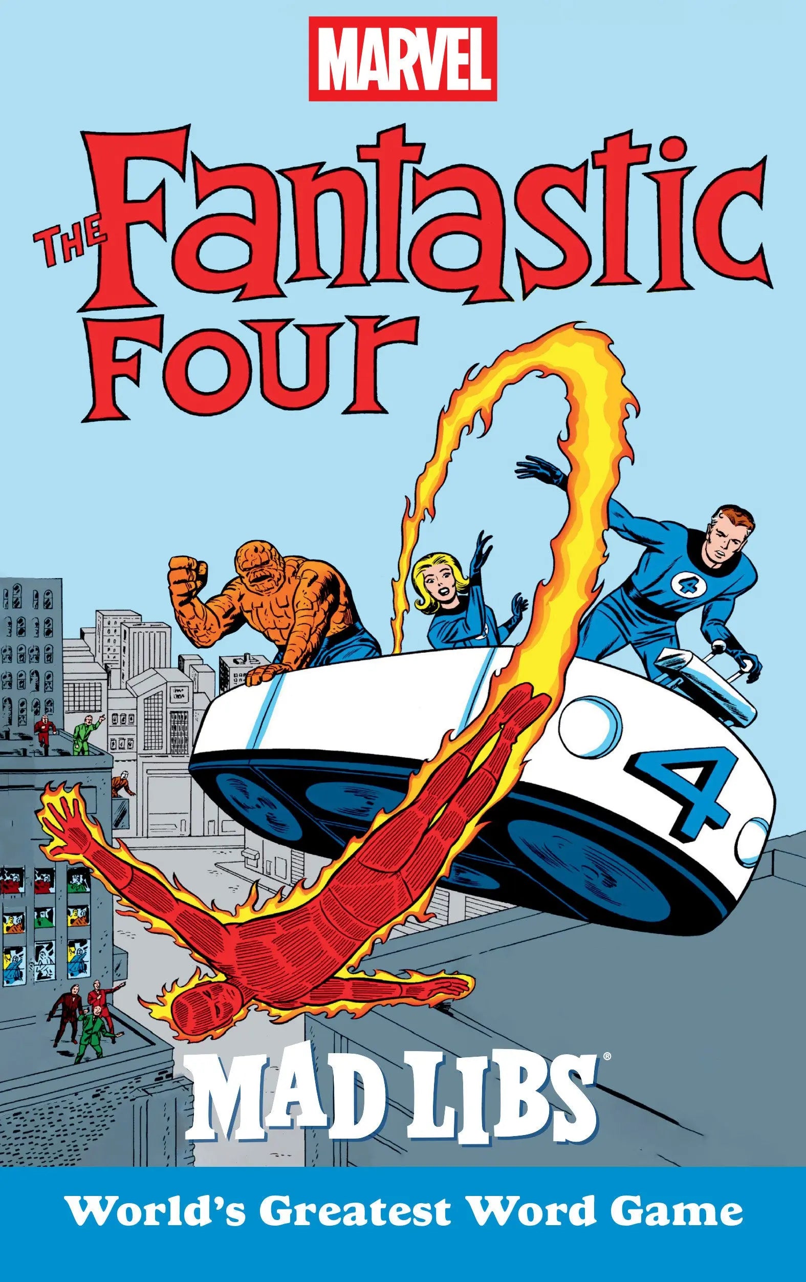Marvel's The Fantastic Four Mad Libs Penguin Young Readers Group