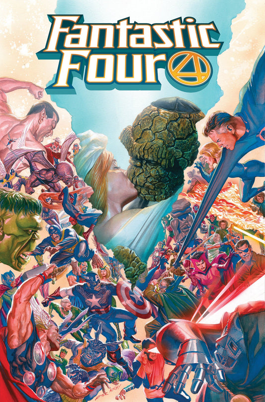 Fantastic Four By Dan Slott Omnibus Vol. 1 Alex Ross Cover [DM Only] Marvel