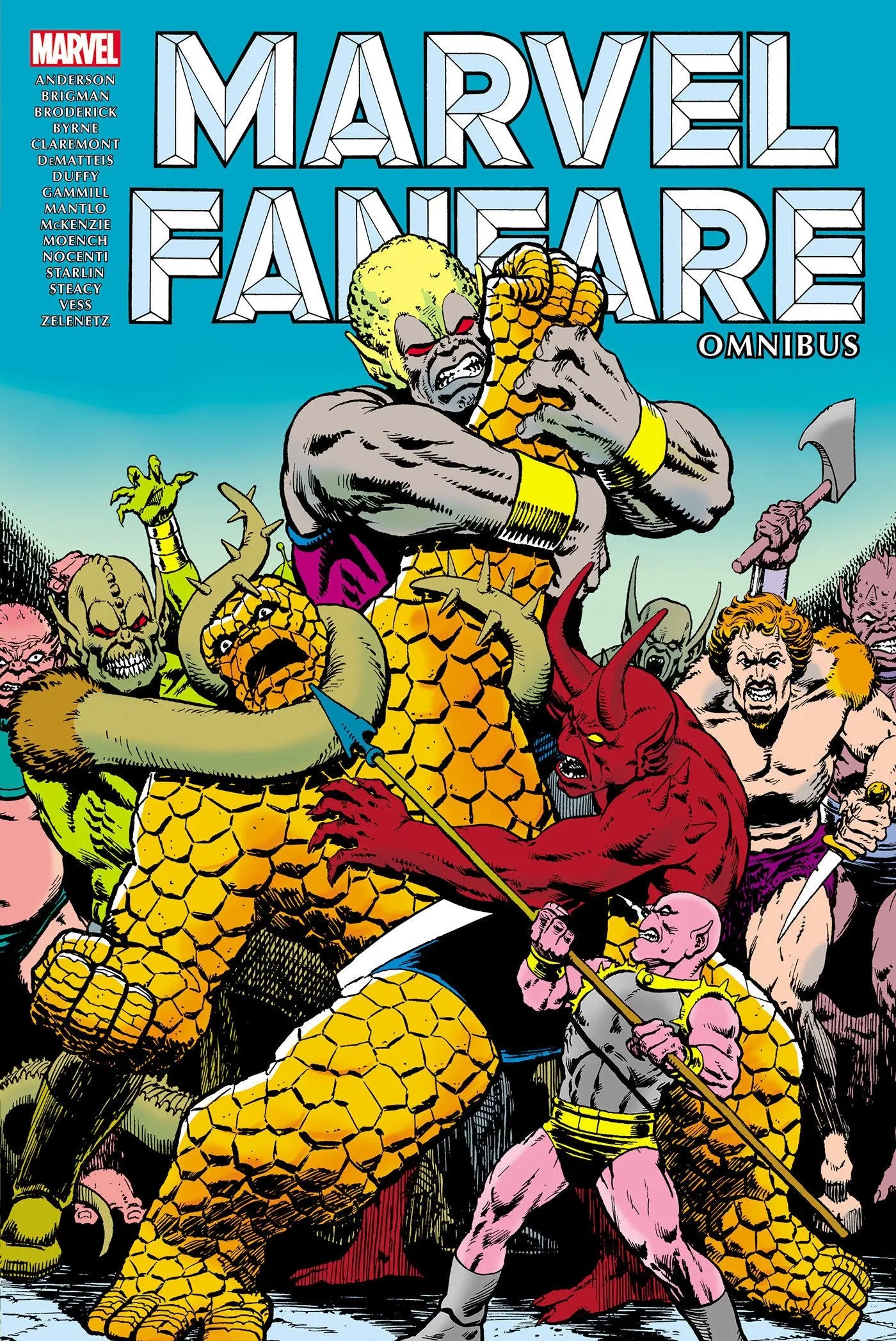 Marvel Fanfare Omnibus Vol. 2 Jim Starlin Cover Marvel