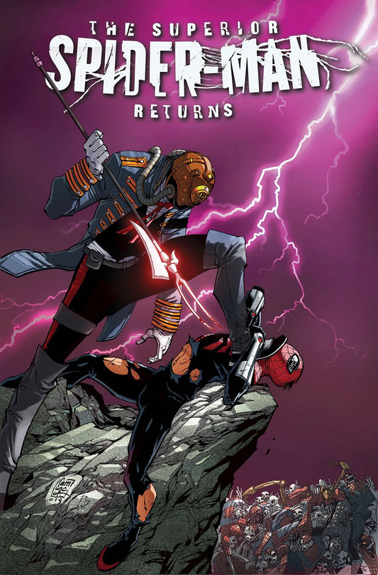 Superior Spider-Man Returns Omnibus Mike Del Mundo Cover [DM Only] Marvel