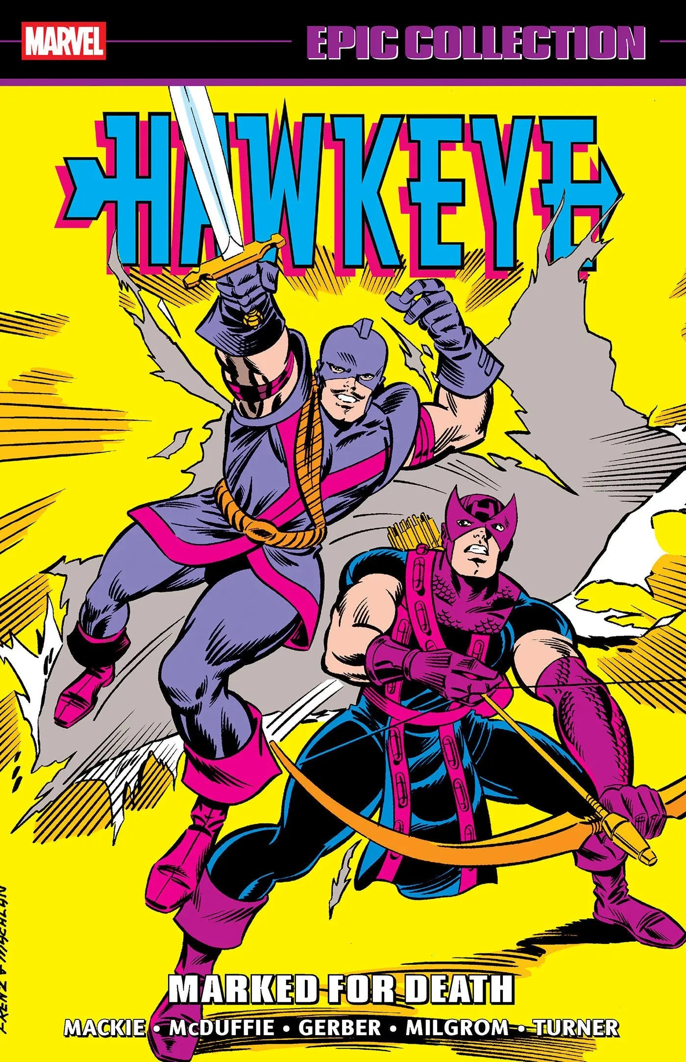 Hawkeye Epic Collection: Marked For Death Marvel