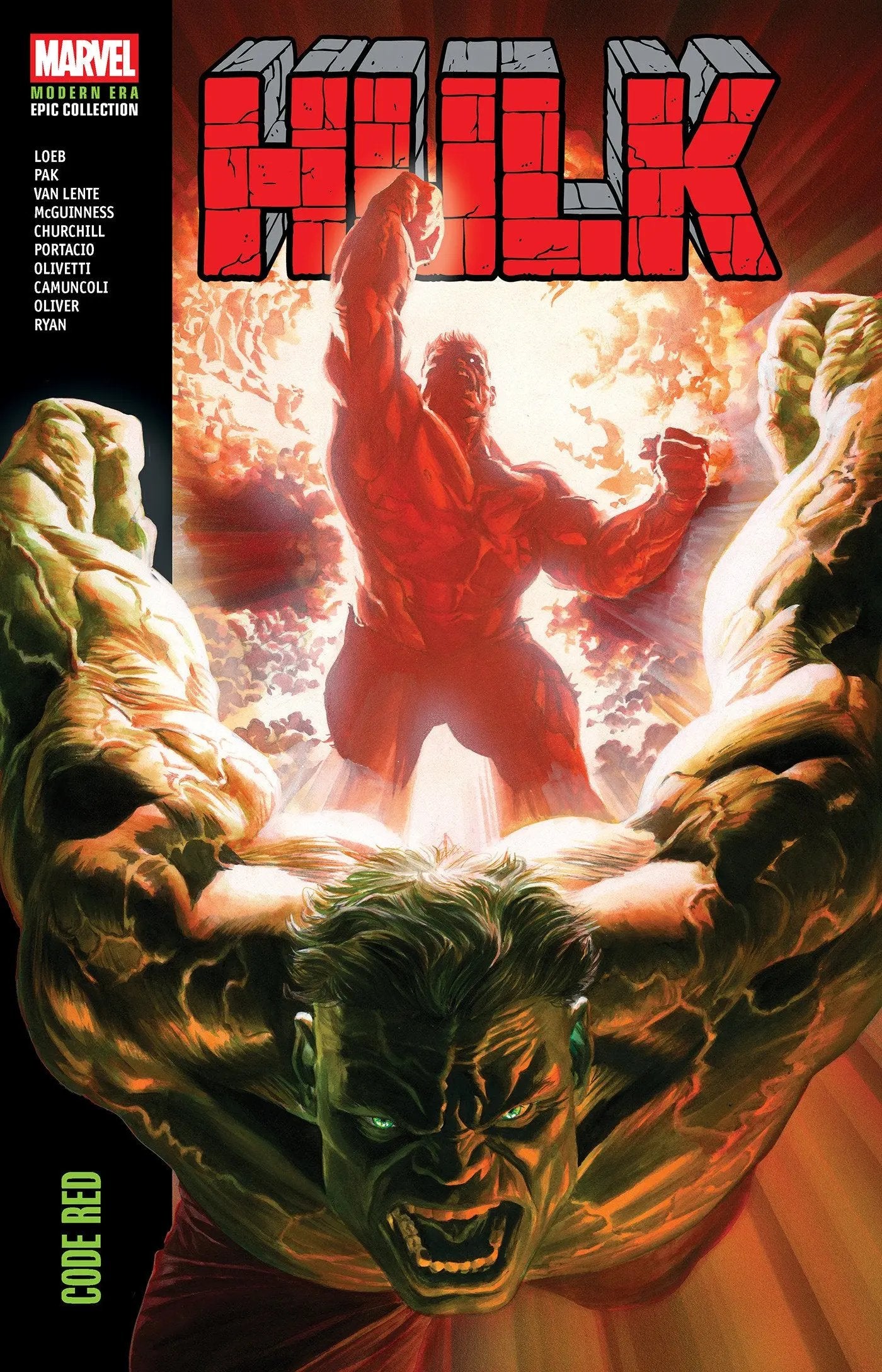 Hulk Modern Era Epic Collection: Code Red Marvel