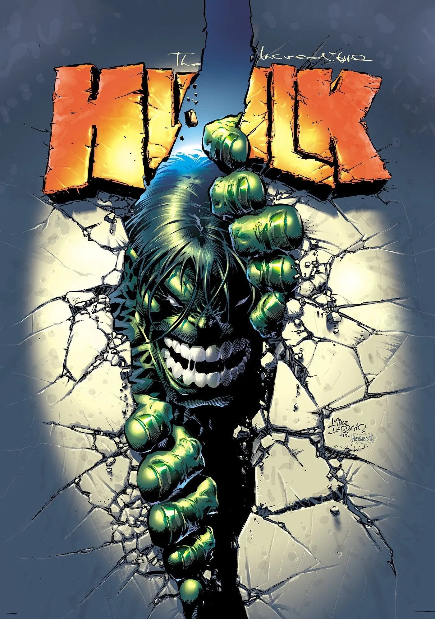 Incredible Hulk: Return Of The Monster Omnibus Mike Deodato Jr. Cover [DM Only] Marvel