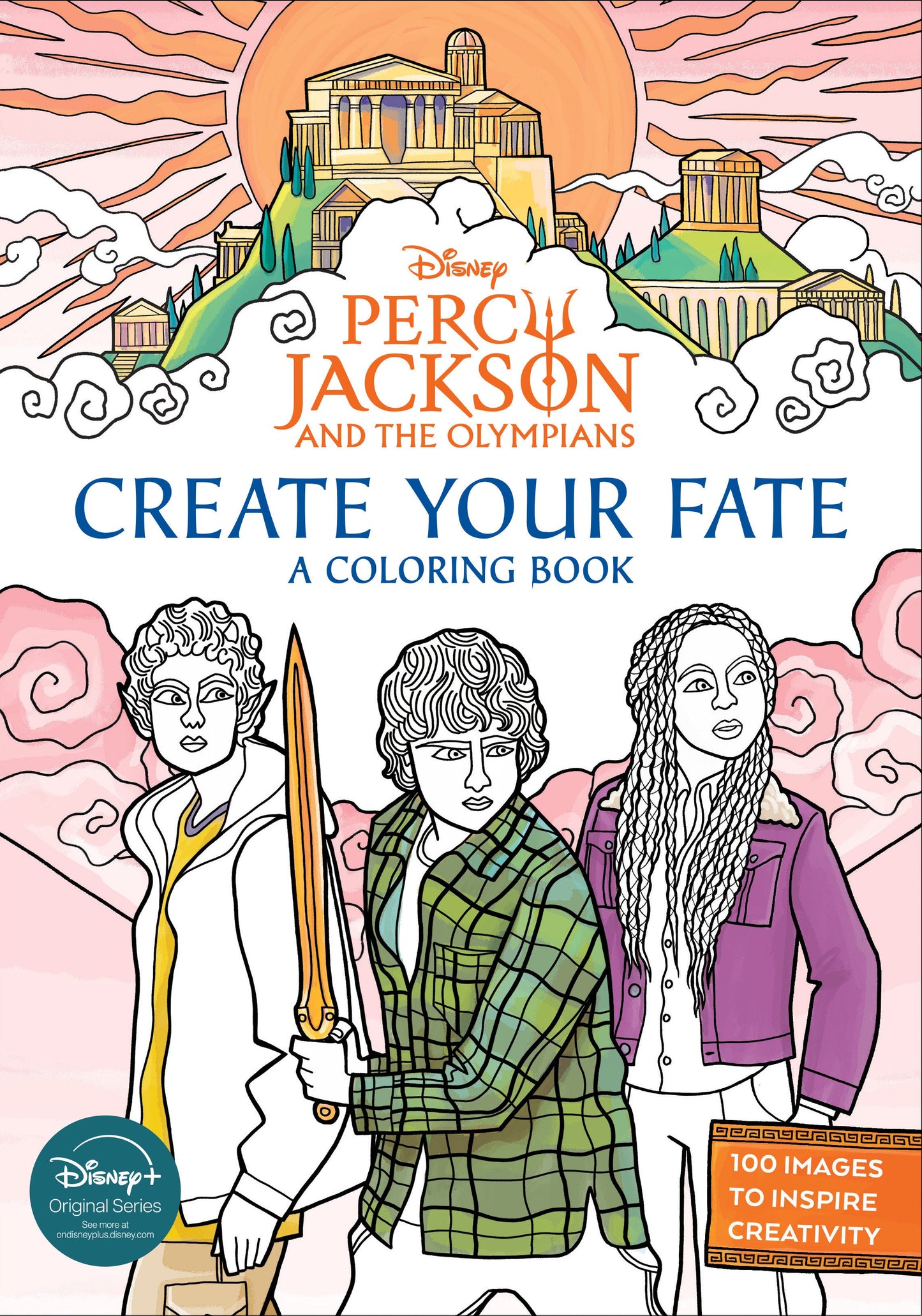 Percy Jackson and the Olympians: Create Your Fate: A Coloring Book Disney Publishing Group