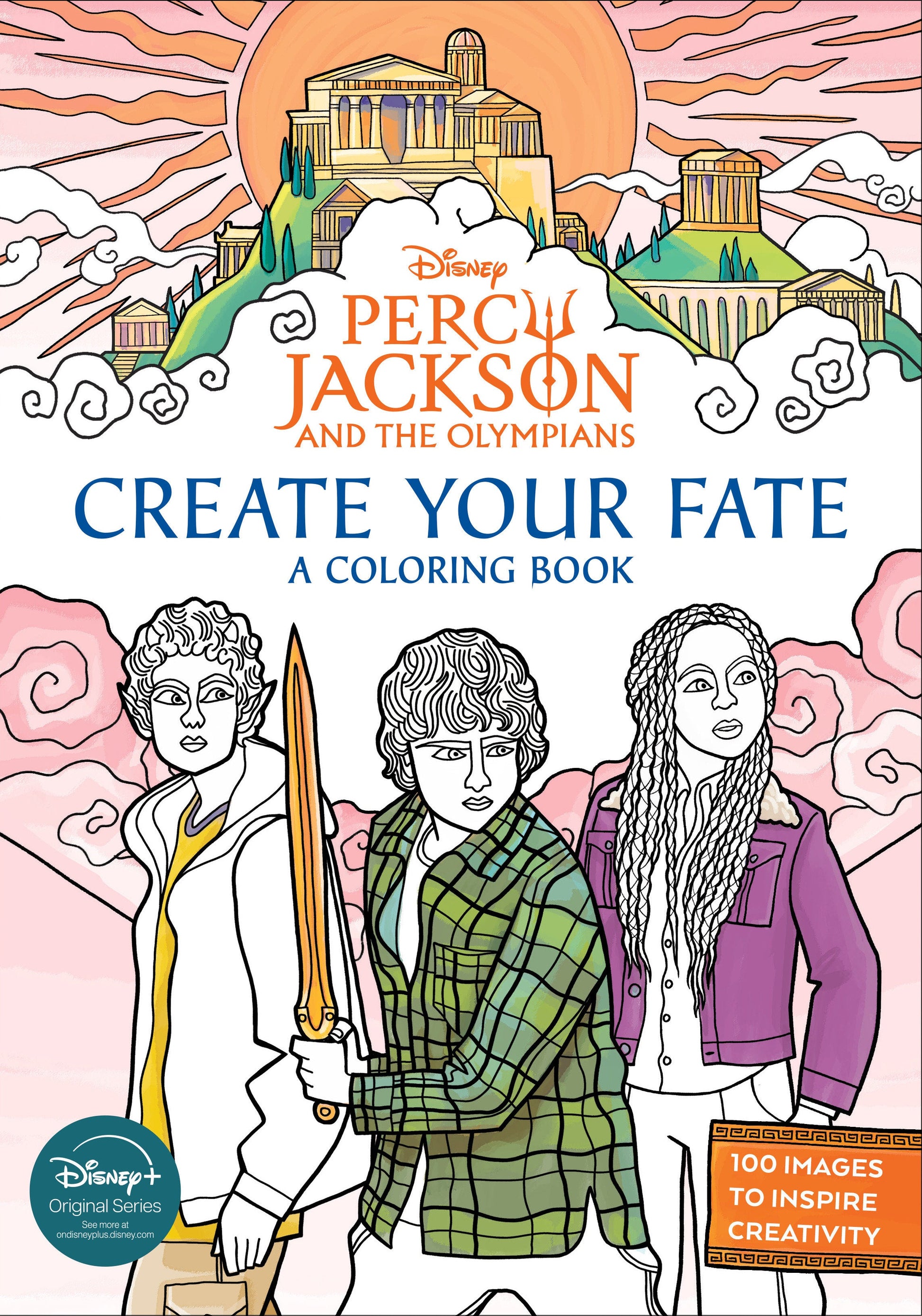Percy Jackson and the Olympians: Create Your Fate: A Coloring Book Disney Publishing Group