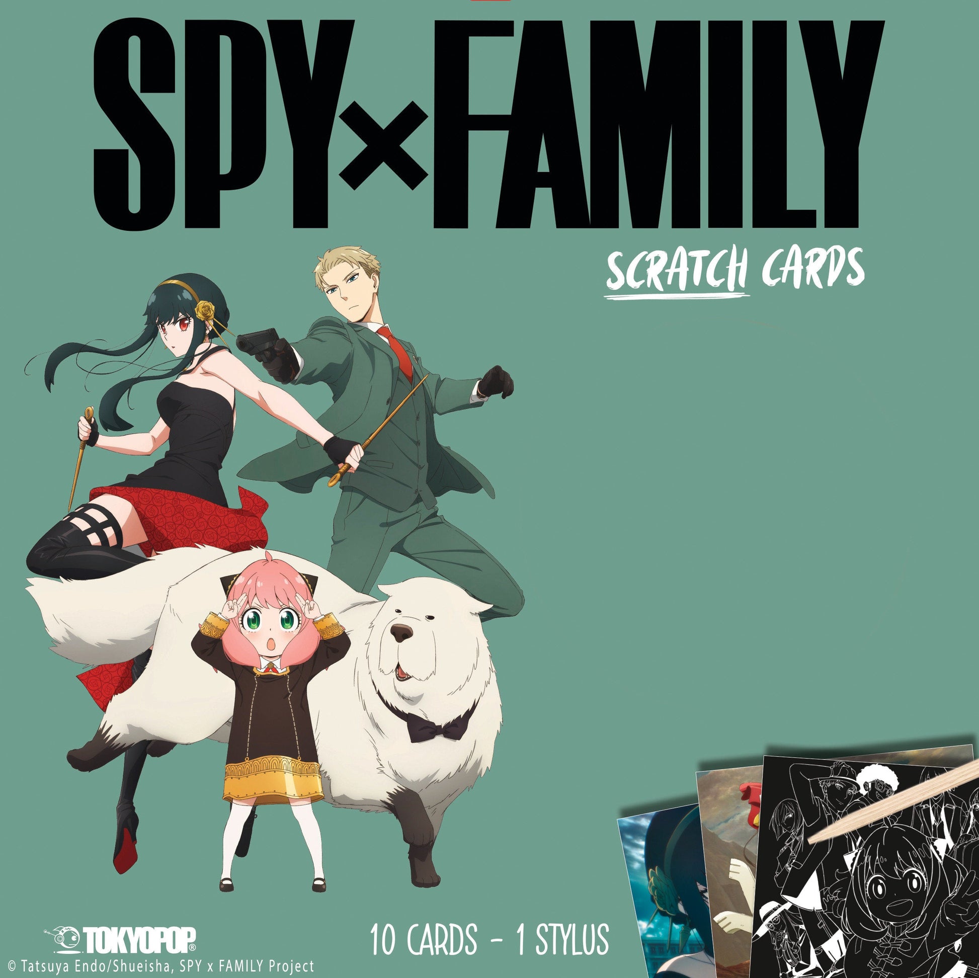 SPY x FAMILY S1 Scratch Cards Tokyopop