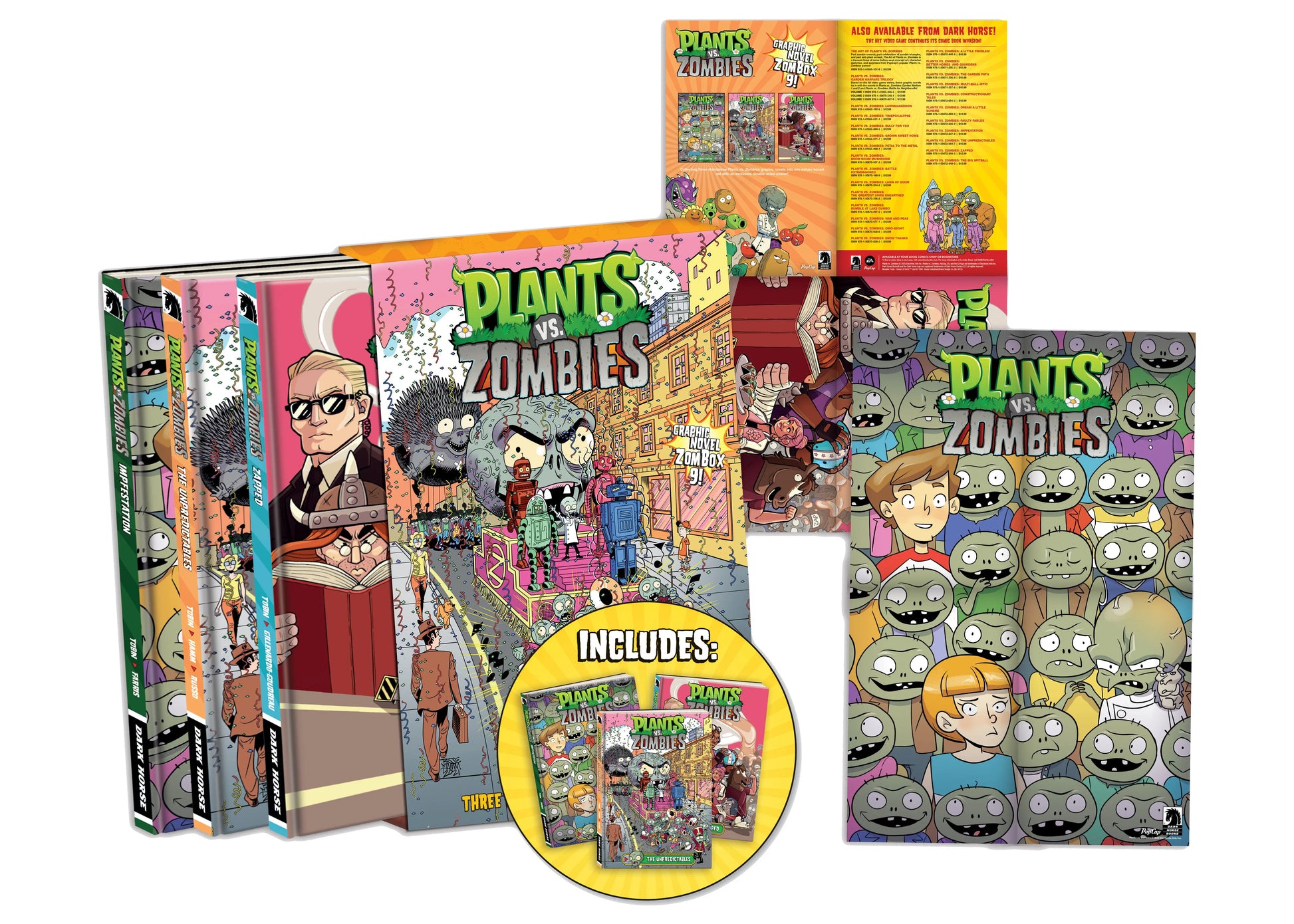 Plants vs. Zombies Boxed Set 9 Dark Horse Comics