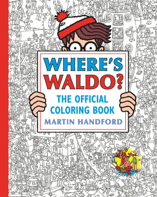 Where's Waldo? The Official Coloring Book Candlewick Press