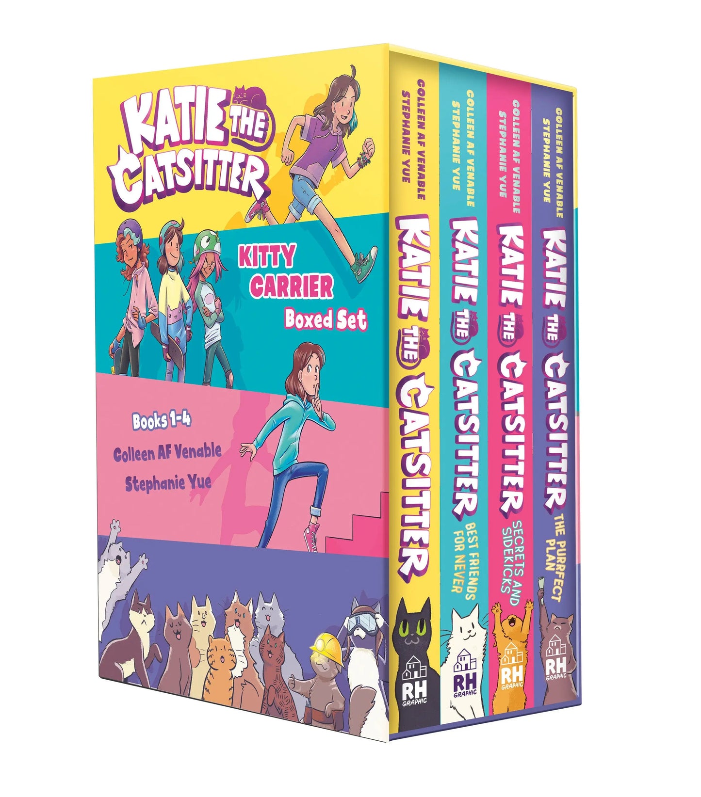Katie the Catsitter: Kitty Carrier Box Set (Books 1-4) Random House Children's Books