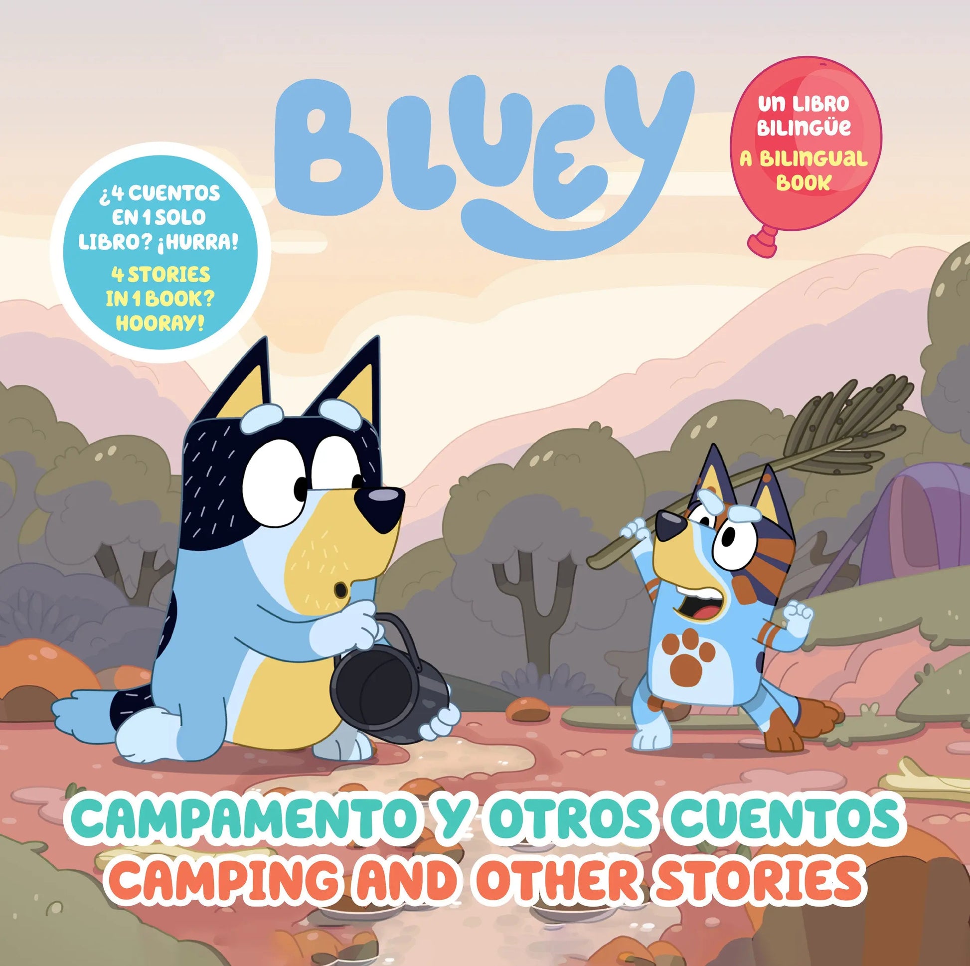 Bluey: Camping and Other Stories/Campamento y otros cuentos (Bilingual English- Spanish Edition), Bluey: Camping and Other Stories Penguin Young Readers Group
