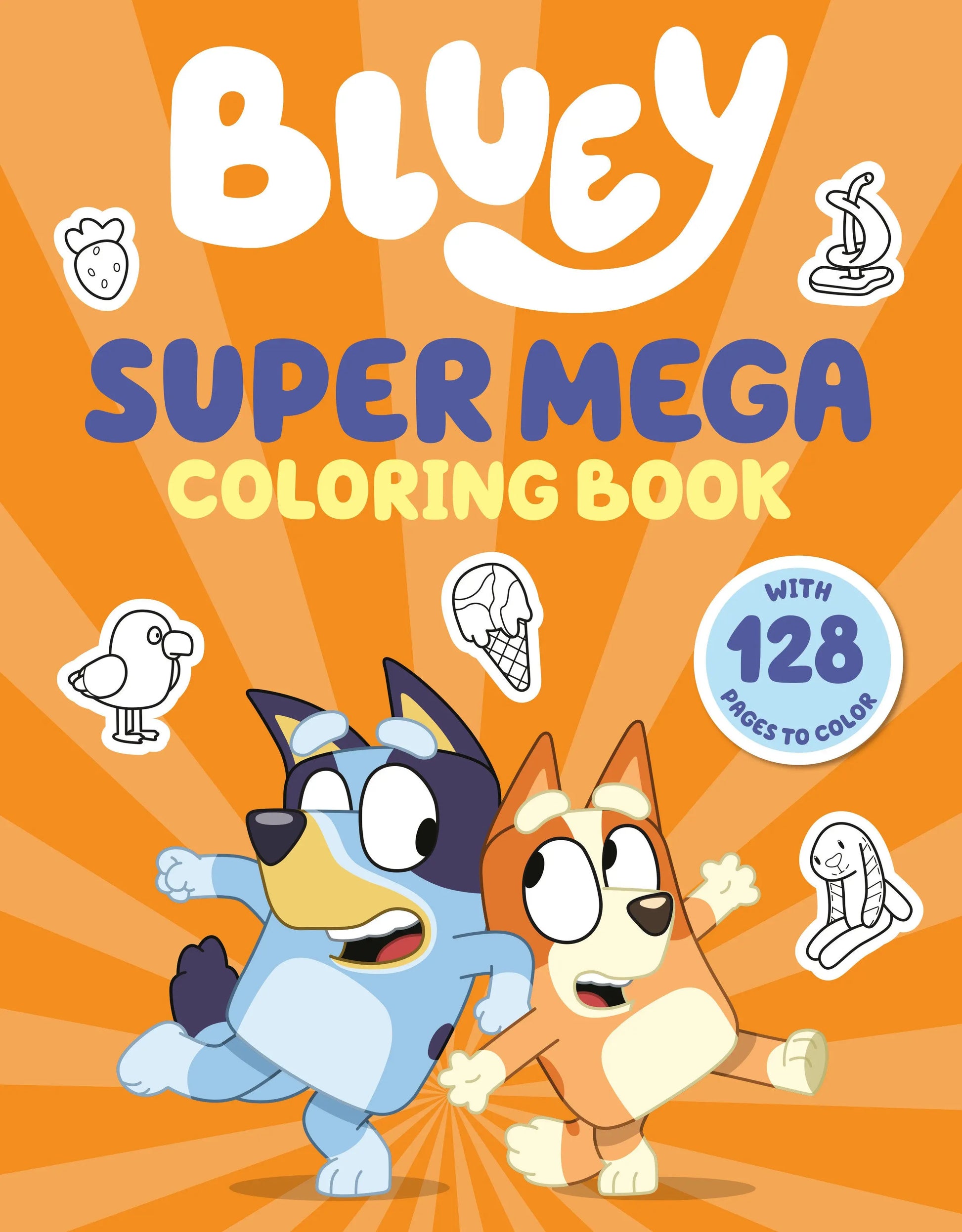 Bluey: Super Mega Coloring Book Penguin Young Readers Group