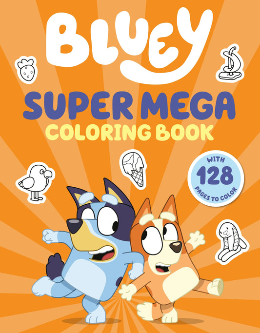 Bluey: Super Mega Coloring Book Penguin Young Readers Group