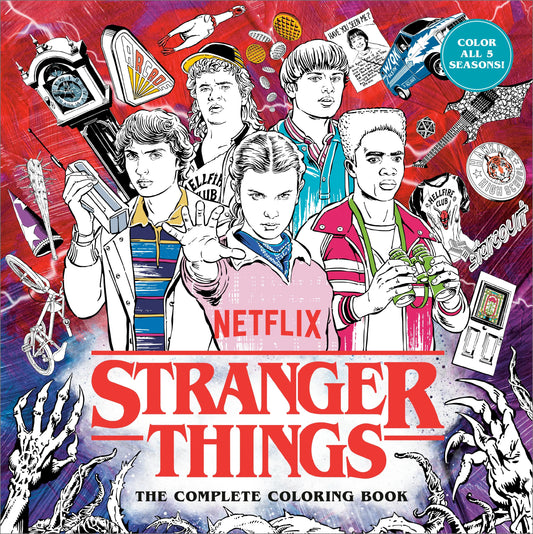 Stranger Things: The Complete Coloring Book (Color All Five Seasons!) Random House Worlds