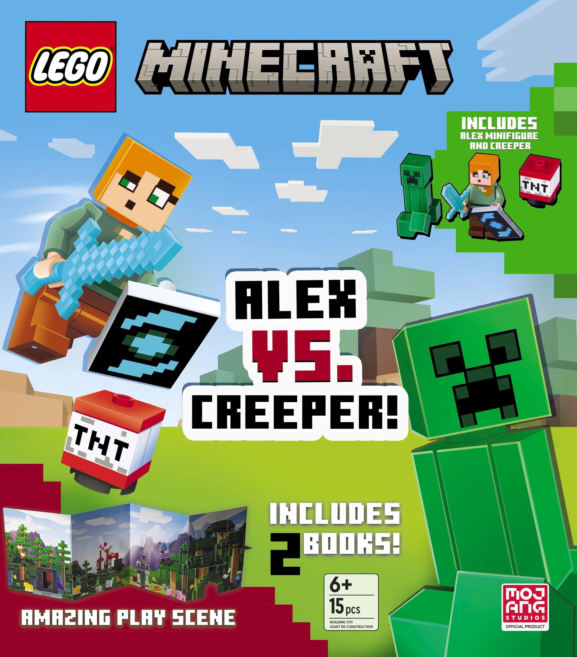 Alex vs. Creeper (LEGO Minecraft) Random House Children's Books