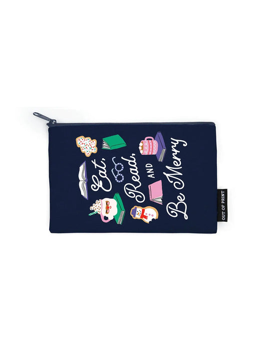 Eat, Read, & Be Merry Pouch Out of Print