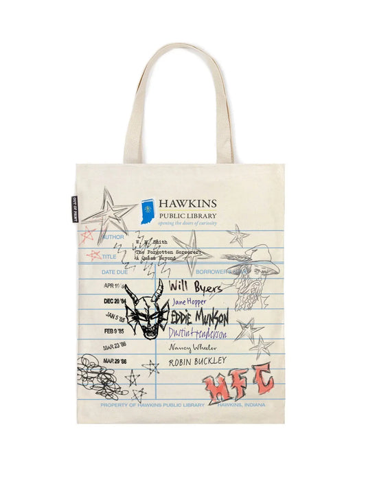 Stranger Things: Hawkins Public Library Tote Bag Out of Print