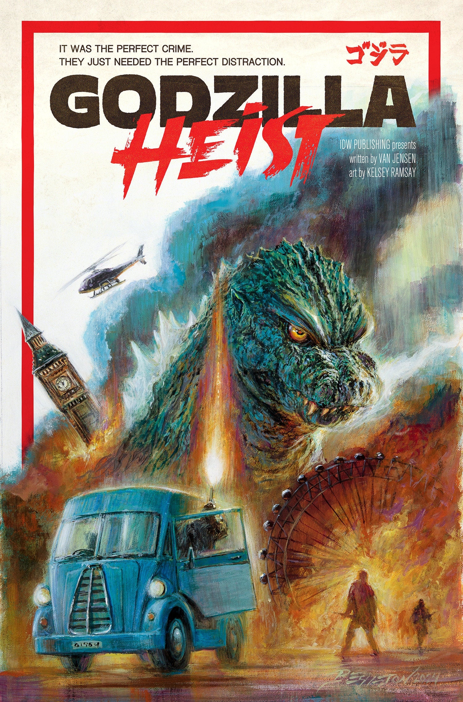 Godzilla: Heist IDW Publishing