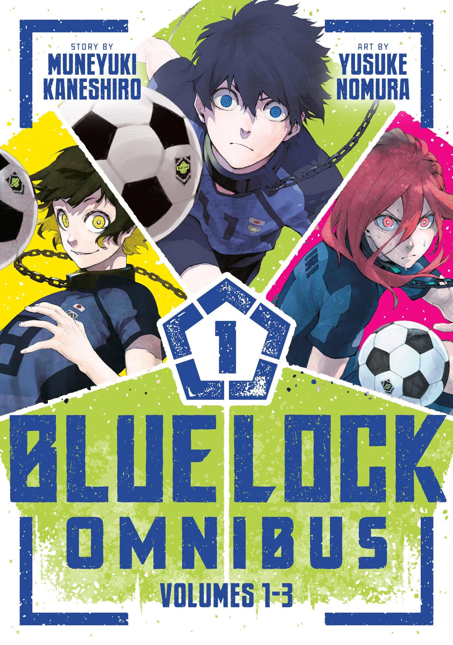 Blue Lock Omnibus 1 (Vol. 1-3) Kodansha Comics