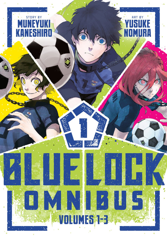 Blue Lock Omnibus 1 (Vol. 1-3) Kodansha Comics