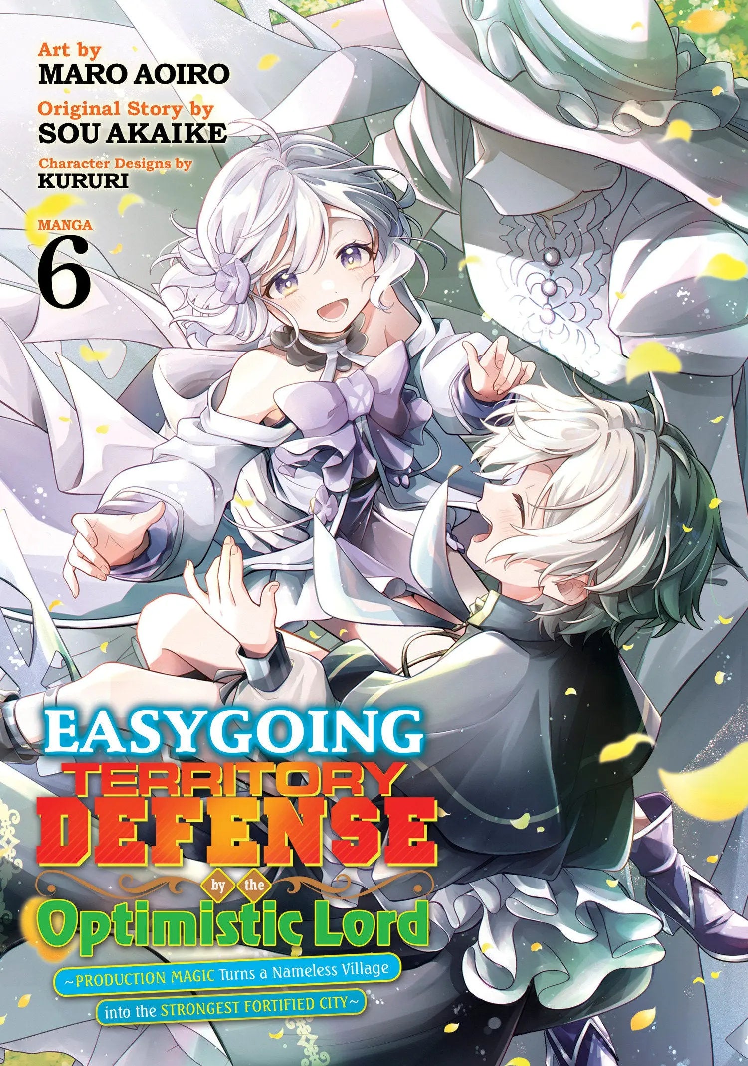 Easygoing Territory Defense by the Optimistic Lord: Production Magic Turns a Nameless Village into the Strongest Fortified City (Manga) Vol. 6 Seven Seas Entertainment