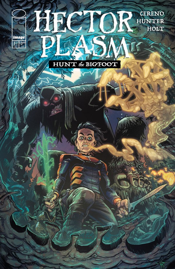 HECTOR PLASM HUNT THE BIGFOOT #1 (OF 3) CVR C INCENTIVE 1:10 NATE BELLEGARDE VAR (MR) Image Comics